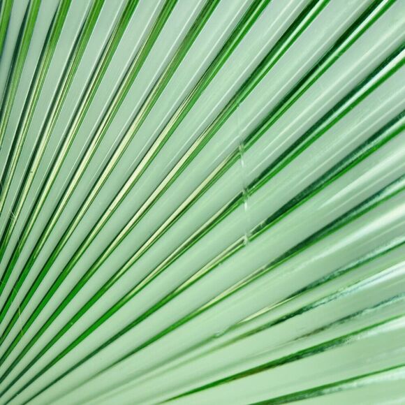 Uranium Green Depression Glass Serving Dresser Tray Platter Vanity GLOWS 11.5 in - Picture 10 of 11